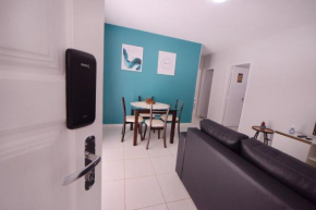 Apto na Aruana com garagem e ar condicionado